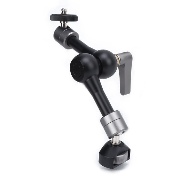 Suodoka 5 Inches Adjustable Friction Power Articulating Magic Arm Cardan Joint Camera & Camcorder Mount for Filming Tools 1/4in Screw (5 in / 12.7 cm)