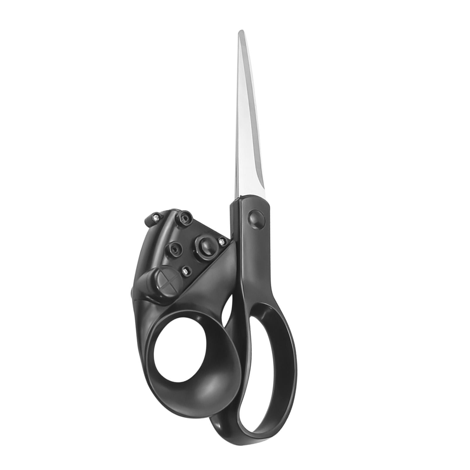 Suodoka 5‑Pack Laser‑Guided Scissors, 6.5‑ft Infrared Beam, Stainless‑Steel Blades, Adjustable Screws, Lightweight 145 g, Ideal for Fabric, Paper, DIY & Tailoring