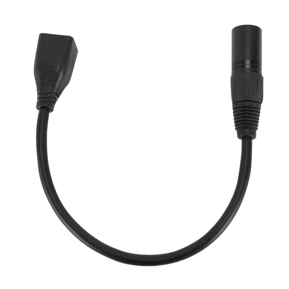 Suodoka 5-Pin XLR Male to RJ45 Female Adapter Cable, DMX Network Connector, 22AWG Copper, 12 inches / 30.48 cm
