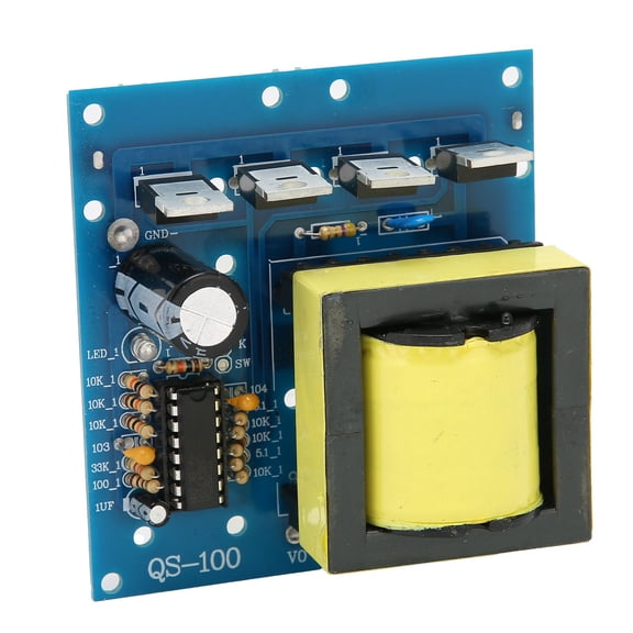 Suodoka 500W Power Inverter Module DC 12V 24V to AC 18V 220V 380V High Frequency Square Wave Boost Board Converter with No Battery for Car Vehicle Off-Road Performance Enhancement Accessories