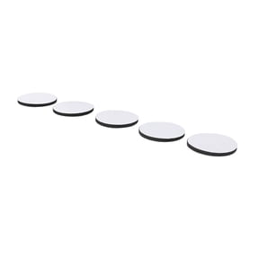 Suodoka 50Pcs Subwoofer Isolation Pad, Double Sided Self Adhesive EVA Foam Anti Slip Speaker Isolation Feet, Soundbar CD Player Multipurpose Acoustic Buffer Pads, 1.6 inches / 40 mm Diameter