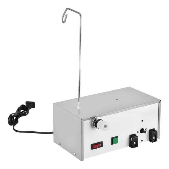 Suodoka 50W Electric Automatic High Speed Bobbin Winder for Embroidery Sewing Machine, Corded Auto Shut-Off Spool Thread Stand, Universal Compatibility for Domestic and Industrial Use, White