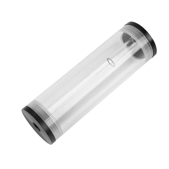 Suodoka 50mm Diameter & 6.3 inches / 160mm Long Computer Water Cooling Tank 800L/H Water Flow Mini DC Pump for Desktop PC