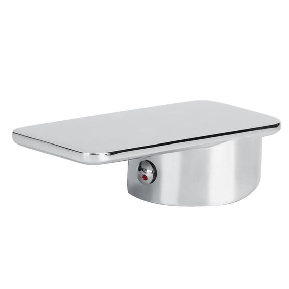 Suodoka 50mm Zinc Alloy Faucet Handle Durable ChromePlated Hot & Cold Water Valve for Bathroom & Toilet, 4.72" x 5.12" x 1.57", 0.4lb