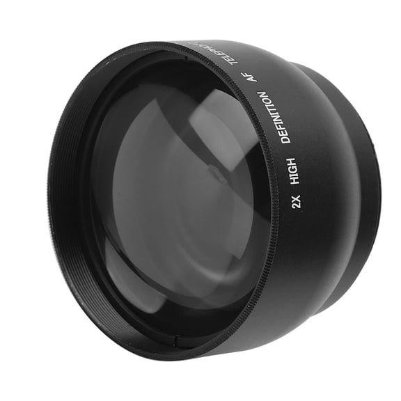 Suodoka 52MM 2X Aluminum Alloy Magnification Tele Conversion Lens for 52MM Diameter Camera Lenses (3.15 inches / 8.00 cm)