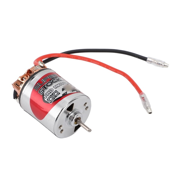 Suodoka 540 RC Brushed Motor 22T Stainless Steel Shell Waterproof Replacement for 1/10 RC Crawler Car (5.91 in / 15 cm)