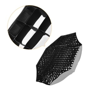 Suodoka 55 Inches / 140 cm Photography Octagon Softbox Honeycomb Grid, Black Portable Reflector Modifier for Professional Portrait and Product Photo Studio Shooting Accessories