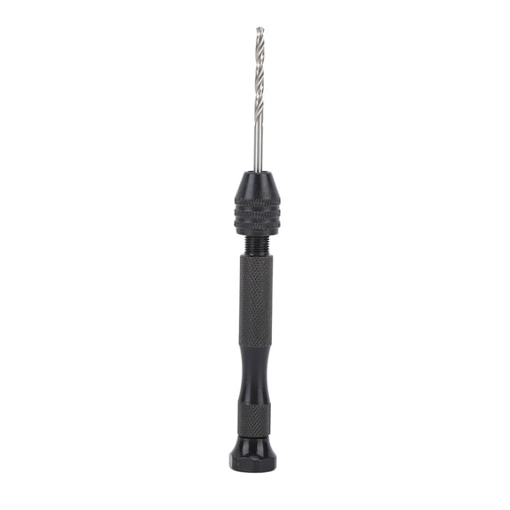 Suodoka 57 Pieces Hand Drill Bits Set Pin Vise 46 Micro Twist 10 PCB Mini Bits 0.004-0.04 in / 0.1-1 mm Aluminum Steel RC Car Repair Tool with Storage Box