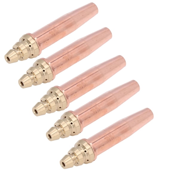 Suodoka 5PCS Cutting Tips Split Isobaric Propane Gas Welding Nozzles Machine Torch Consumables G03-4#
