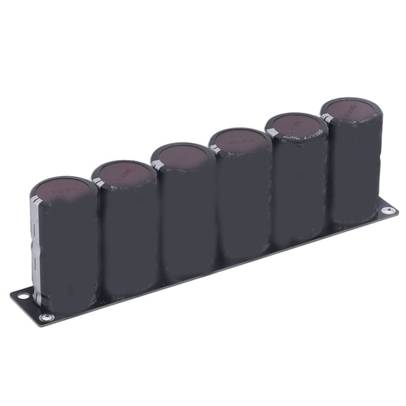 Suodoka 6 in 1 2.7V 500F Super Cap Set Farad Energy Storage Components 16V 83F Automobile Rectifier Replacement Parts for Electrical Systems Black Six Count Pack High Capacity