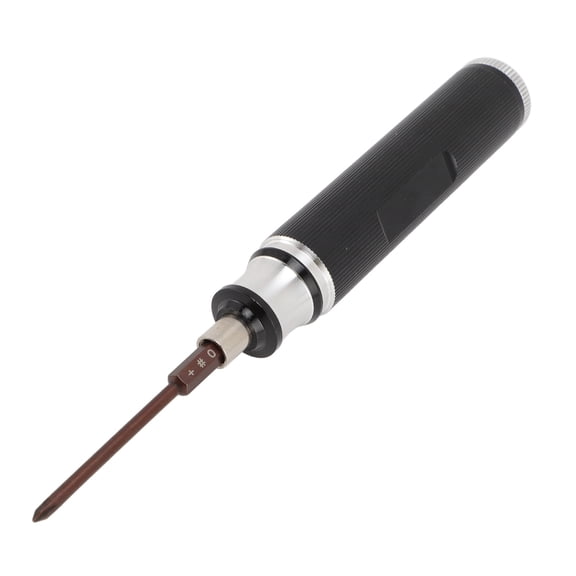 Suodoka 6 in 1 RC Hex Screwdriver Set 1.5 2.0 2.5 3.0mm Slotted Screwdriver Metal RC Tool Set for E REVO UDR Rgt Helicopter Cars (8.27 inches / 21 cm)