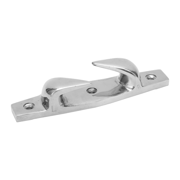 Suodoka 6.1 inches / 155 mm Right Straight Bow Chock Cleat, Stainless Steel Boat Mooring Rope Guide, Anchoring Cleat Chock