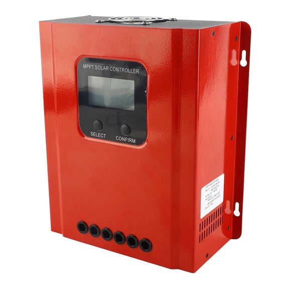 Suodoka 60A MPPT Solar Charge Controller 12V/24V/36V/48V AutoID, RS485, 99.5% Efficiency, 4 Load Modes, 3Stage Safe Charging, LCD Display