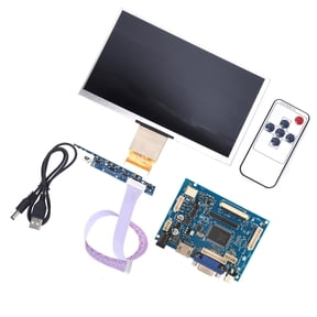 Suodoka 7 Inch LCD TFT Display 1024x600 HDMI VGA Monitor Screen Kit for Raspberry Pi 3/2 (11.81 inches / 30 cm)