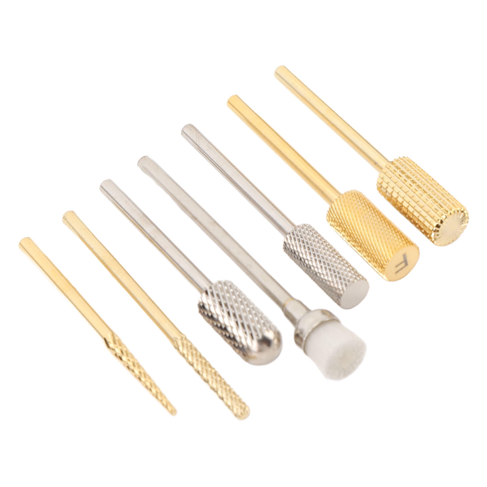 Suodoka 7-Piece Nail Drill Bits Set – Tungsten Steel & ABS, Electric Nail File for Acrylic, Gel, Polish Removal & Grinding – Ergonomic, Portable