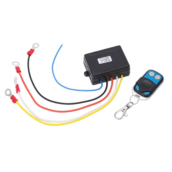 Suodoka 75ft Wireless Winch Remote Control Switch 434MHZ Receiver 12V 24V Universal For Car ATV SUV Truck Recovery Winch Remote Controller Handset 3 Pieces