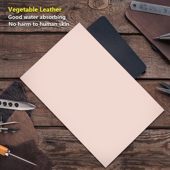 Suodoka 8.3 x 5.5 inches / 21 x 14 cm High Quality Handmade Tanned Vegetable Leather Shapes