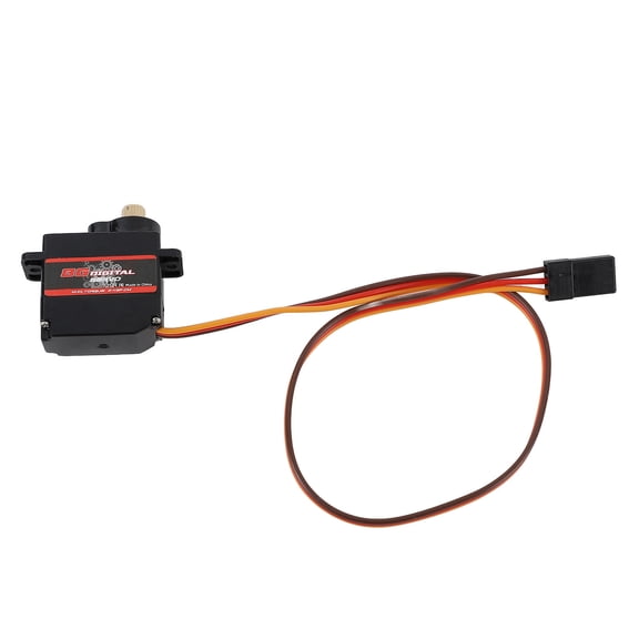 Suodoka 8G Digital Servo High Torsion Fast Response Precise Control Lightweight Durable Replacement RC Servo for RC Cars Boats Robots (0.94 inches / 24 mm)