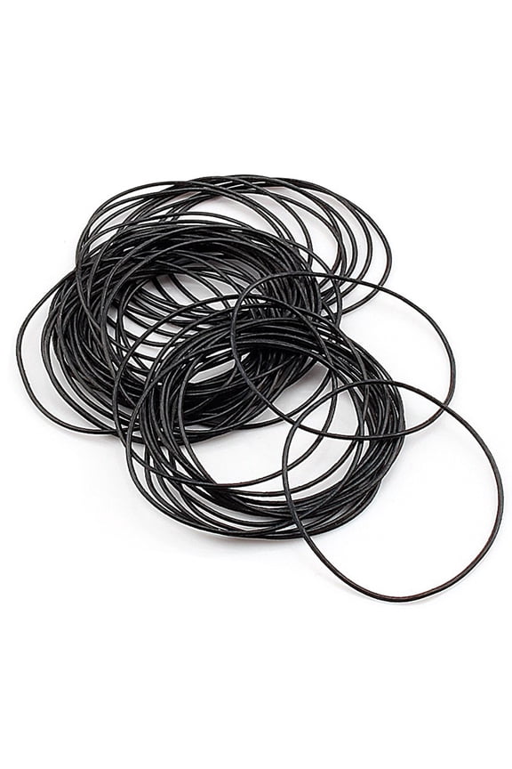 950 Pieces Watch O-Ring Rubber Waterproof Back Case Bottom Cover Seals Watchmaker Repair Tool Kit Accessories Replacement Parts (0.5mm / 0.02 inches) Black Color