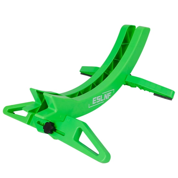 Suodoka ABS Bicycle Stand Adjustable Removable Bike Parking Rack Interlocking Road Bike Display Stand Green (21.3 inches / 54 cm)