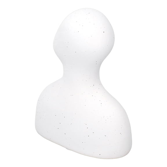 Suodoka Abstract Figure Statue Ceramic Modern Home Decor Sculpture for Living Room Hallway Office Desktop Ink Splash Design Small Size 9.06 inches / 23 cm Non-toxic and Harmless Finely Crafted
