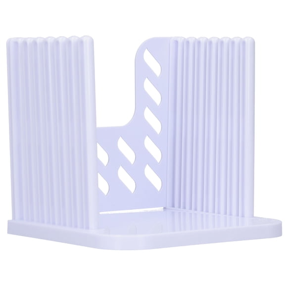 Suodoka Adjustable Bread Cutter and Slicing Guide Tool for Homemade Cakes Loaves Baguettes and Pastries Kitchen Baking Accessories White (6.3 x 5.9 x 5.3 inches / 16 x 15 x 13.5 cm)