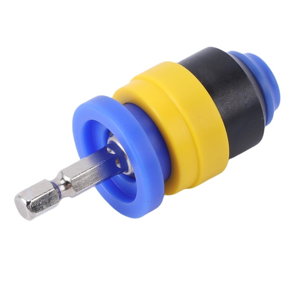 Suodoka Adjustable Depth Screw Driver Bit Holder Setter Clutch Super Strong Magnetic Adsorption for Drywall Woodworking Projects Yellow Blue (7.87 x 5.91 x 1.57 inches / 20.00 x 15.00 x 4.00 cm)