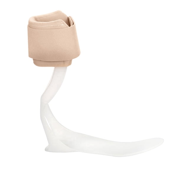 Suodoka Adjustable Foot Drop Orthosis Ankle Corrector Brace Support Protection Splint for Post-Op Recovery Stroke Hemiplegia Rehabilitation - Right Foot L/XL (11.0 inches / 28.0 cm)