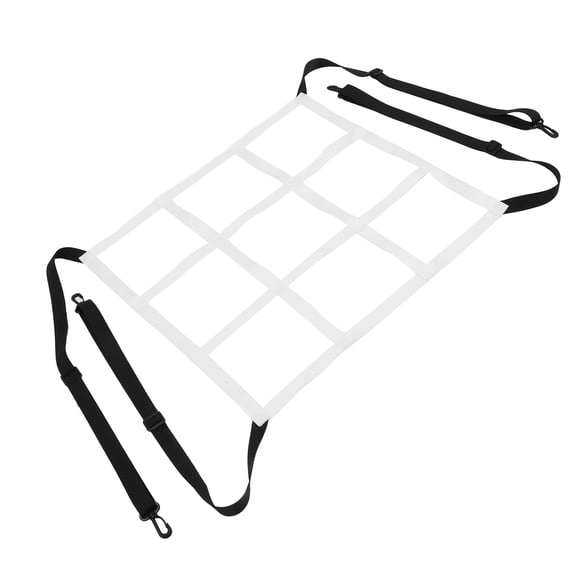 Suodoka Adjustable Strike Zone Target Portable Training Aid Equipment for Baseball Softball Pitching Hitting Batting Practice Net Throwing Accuracy Improvement White (7.87 inches / 20 cm)
