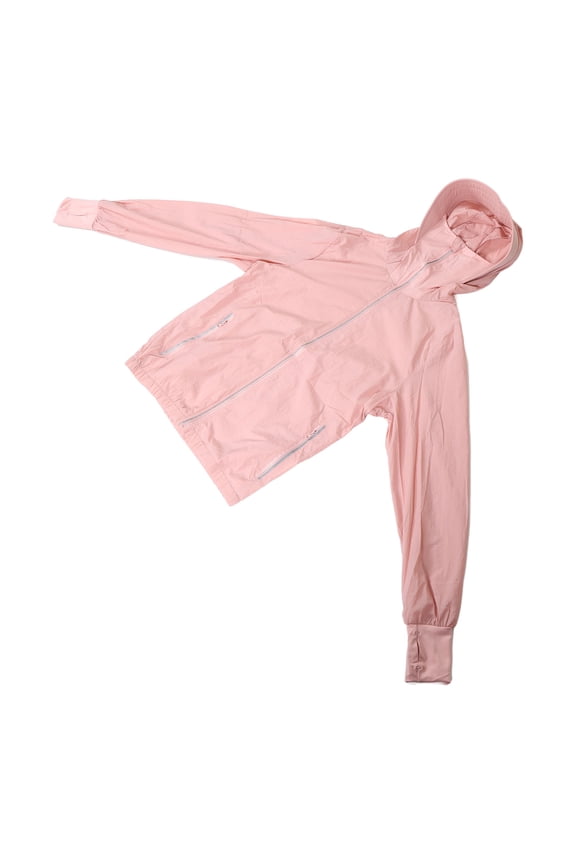 Air Conditioned Clothing Summer Cooling Fan Jacket Cycling Sun Protection Coat M Size Pink