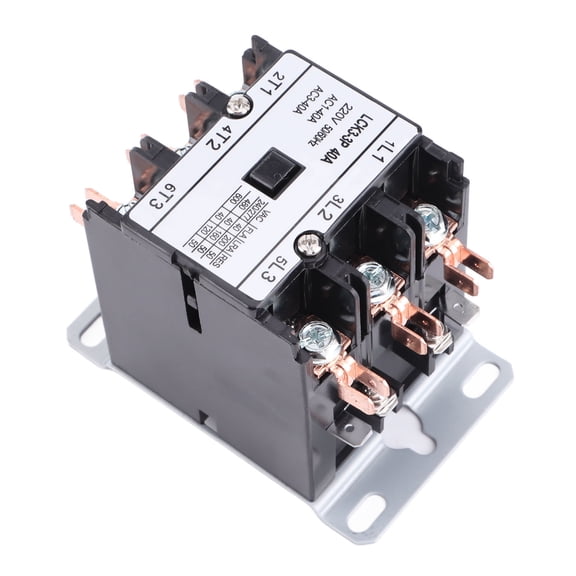 Suodoka Air Conditioner Contactor Heating Ventilation HVAC Motor Contactor 40A 3P for Power Control 220V High Performance Electrical Equipment, 3.94 x 3.54 x 2.76 inches / 10 x 9 x 7 cm