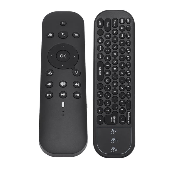 Suodoka Air Remote Mouse Bluetooth 5.0 2.4G Wireless Dual Mode High Accuracy Sensor Backlight Voice Computer Remote, 10 inches / 25.4 cm