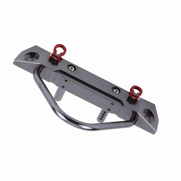 Suodoka Aluminium Alloy RC Car Front Bumper for Axial SCX10 Jeep Wrangler 1/10 Remote Control Crawler