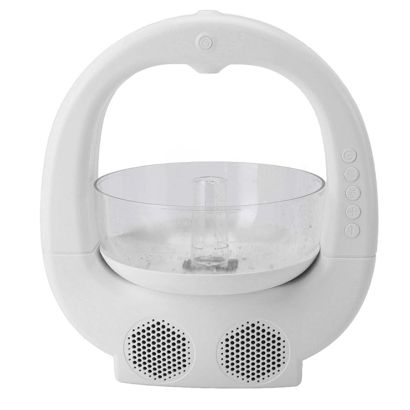 Suodoka Anti Gravity Humidifier Cool Mist Desktop Water Drop Air Humidifier with White Noise 700ml / 23.7 fl oz for Bedroom Office 10.1 x 9.1 inches
