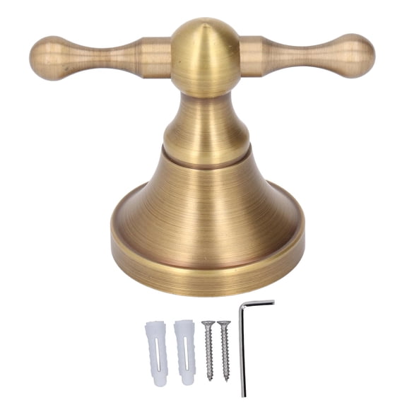 Suodoka Antique Solid Copper Wall-Mounted Coat Hook  Durable Bathroom Towel & Robe Hook, 4.33" x 4.72" x 3.54", RustProof, 0.51 lb