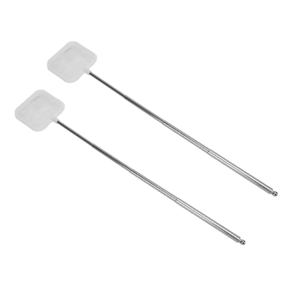 Suodoka Aquarium Shrimp Net Extendable Handle Fine Mesh Tiny Fish Tank Net for Fish Egg Fish Food Debris 2pcs (15 cm / 5.9 inches)