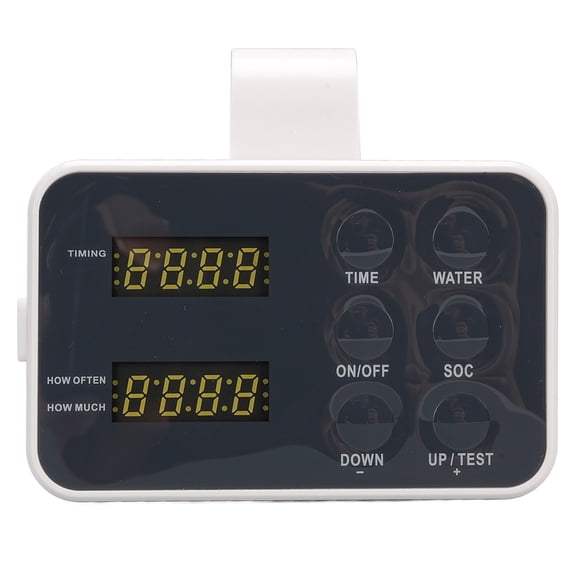 Suodoka Automatic Plant Waterer IP65 Rain Proof Indoor Self Watering System Auto Drip Irrigation Kit for Potted Plants Programmable Timer Built-in 2000mAh Battery Perfect for Garden and Vacation