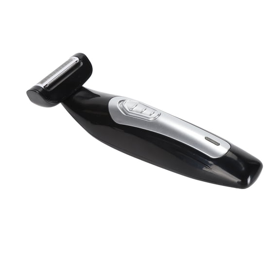 Suodoka Back Trimmer for Men Extreme Reach Removable Handle Power Burst Wet Dry Use Rechargeable Electric Body Groomer with Charging Base and Cleaning Brush 9.06 inches / 23 cm Length