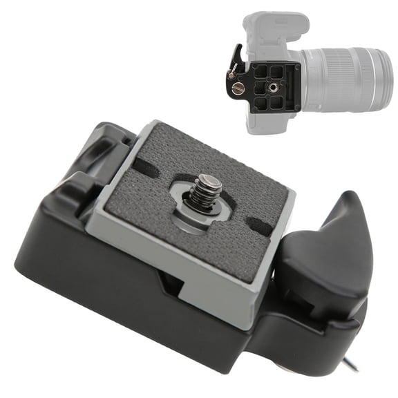 Suodoka Ballhead Quick Release Plate Clamp Adapter Stabilizer Plates for Manfrotto 200PL-14, 3.15 inches / 8.00 cm