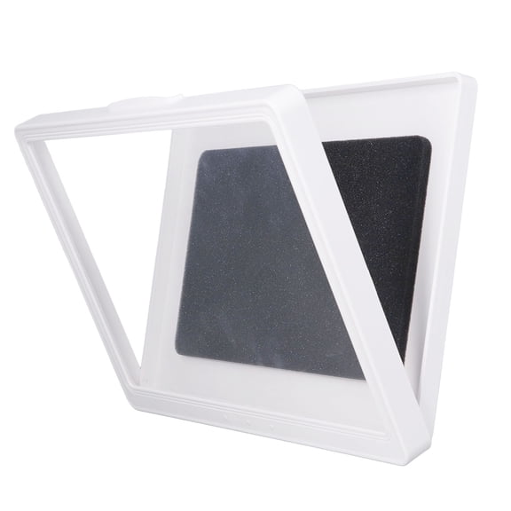 Suodoka Bathroom Waterproof Anti Fog Touch Screen Mobile Phone Case Wall Mount Sealed Protective Cover Computer Tablet Storage Box Cover 9802W White (11.4x8.2x1.1 Inches / 29.0x21.0x3.0 cm)