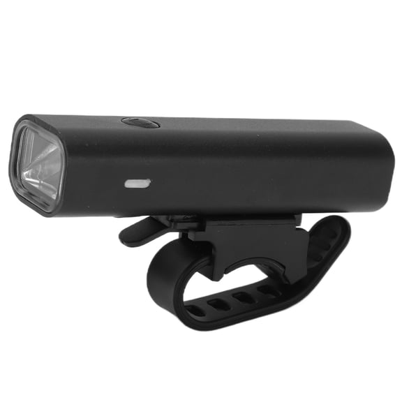 Suodoka Bike Light Aluminum Alloy 400 Lumens Waterproof Front Bicycle Light with USB Cable and Bracket, 4 Modes Rechargeable Headlight for Mountain Bikes Commuting, 5.9 inches / 15 cm, Black