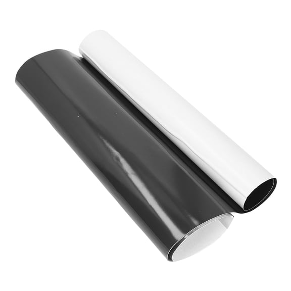 Suodoka Black Flexible Car Magnet Rubber Sheet 0.5mm Thickness Refrigerator Back Adhesive Magnet Roll