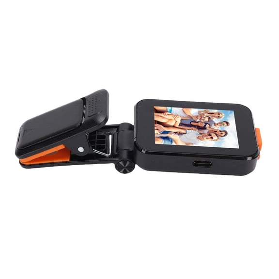 Suodoka Black Selfie Screen HD Phone Monitor for Vlog Live Stream Back Camera Display WiFi Dual Band Projection with Phone Clip