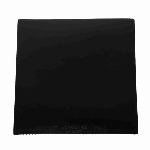 Suodoka Black Table Tennis Rubber Replacement Ping Pong Paddle Surface Sheet Professional Racket Sports Accessory For Spin And Speed Control, 7.1in / 18cm