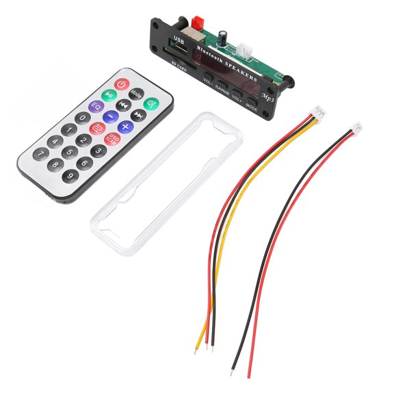 Suodoka Bluetooth Decoder Board Support USB Storage Card FM Switching MP3 WMA Decoding Module with LED Display Screen