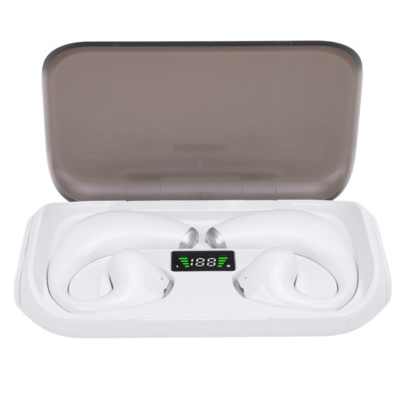Suodoka Bluetooth Translation Earbuds APP Support 144 Languages Wireless Real Time Translator 5.3 iOS Android White[cite: 1]