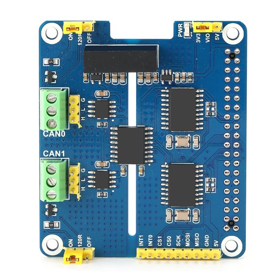 Suodoka CAN Module Bus Line Dual Channel Isolated Onboard Protection Circuit for Raspberry Pi 4.33 inches / 11 cm