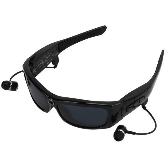 Suodoka Camera Glasses 1080P HD 4.1 Chip PC Double Lens Wearproof Cycling Sunglasses for Outdoor Sport (6.3 inches / 16 cm)
