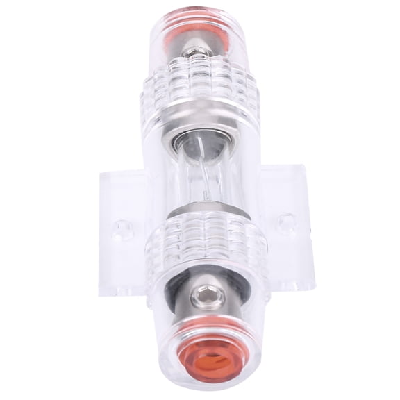 Suodoka Car Auto Vehicle Stereo Audio AGU Fuse Box Holder Block 8 Gauge Wire with 4Pcs 60Amp Fuses Upgrade Kit Universal Fitment For Automotive Sound System Refit