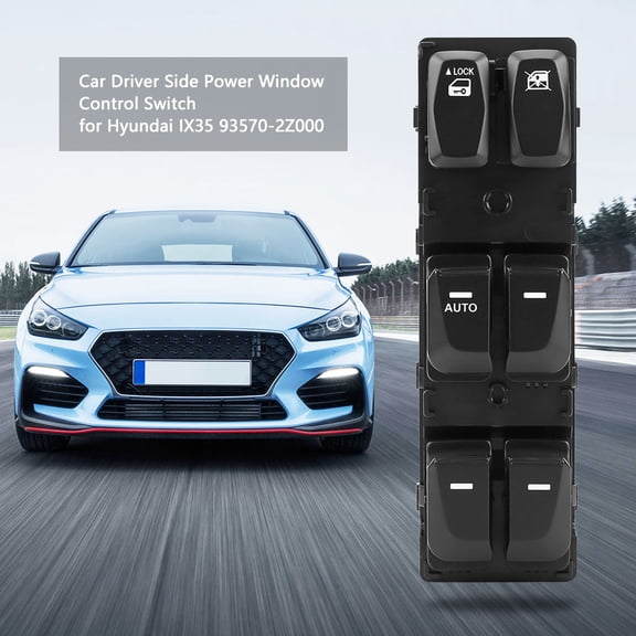 Suodoka Car Left Hand Driving Side Power Window Control Switch for Hyundai IX35 93570-2Z000